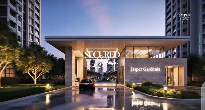 Jasper Gardenia secured gatehouse entrance, Ibeju-Lekki